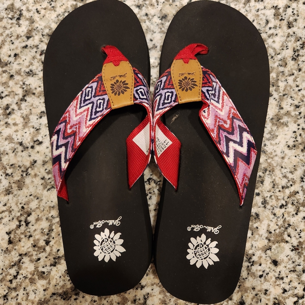 Yellowbox flip flops